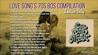 Nonstop Love Songs 70s 80s Compilation  Nonstop Evergreen Love Songs Collection ️ Female Love Song