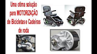Motor para cadeira de Rodas Motorizada e Bicicletas
