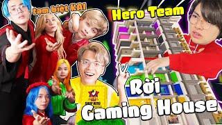 Tất Cả Hero Team Rời Khỏi Gaming House NGOÀI ĐỜI  Kairon 24H Sinhh Tồn 1 Mình Ở Gaming House 