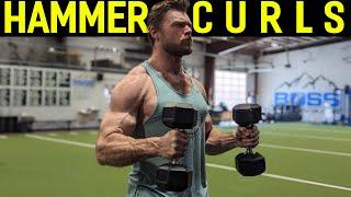 How To Perform HAMMER CURLS  Biceps Exercise Tutorial