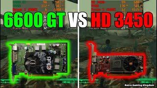 GeForce 6600 GT vs Radeon HD 3450 Test In 7 Games No FPS Drop - Capture Card