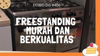 Kompor Freestanding Murah Berkualitas DOMO Tutorial Oven Api Atas dan Bawah