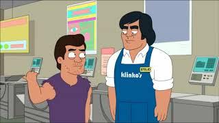 American Dad - Stelio Kontos and Luiz FULL SCENE