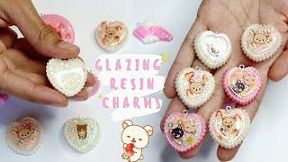  HOW TO Dome & Glaze Resin Charms  WATCH ME RESIN