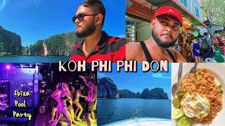 Ibiza Pool Party Phi Phi Island  Phi Phi Island Nightlife  Phuket to Koh Phi Phi Don