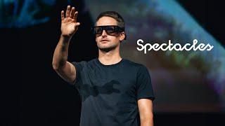 Snap Spectacles Live On-Stage AR Glasses Demo