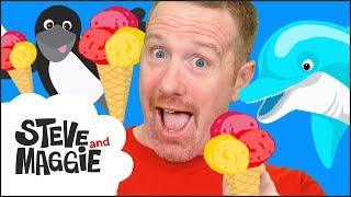 Ice Cream Islands for Kids with Steve and Maggie + More  Magic Stories for Kids  Wow English TV