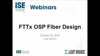 FTTx OSP Design Considerations