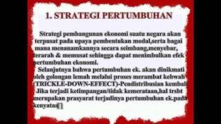 perkembanan strategi perencanaan pembangunan ekonomi indonesia