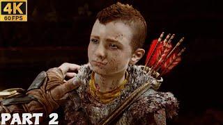 GOD OF WAR PS4 WALKTHROUGH GAMEPLAY PART 2 - ATREUS  No Commentary