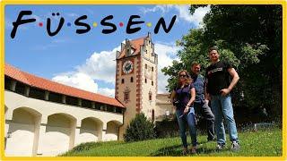 Stadtbesichtigung Füssen  Trilogie-Rundgang  Wandern im Allgäu feat. arminarno 27K