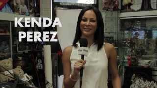 Kenda Perez Private Signing for American Icon Autographs on May 11 2013