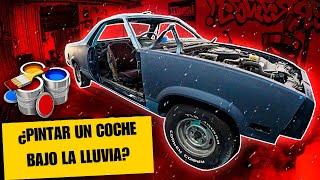 ¿PUEDES PINTAR UN COCHE CUANDO LLUEVE AFUERA ?