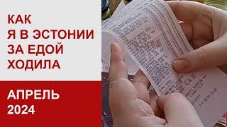 Обзор цен на продукты в Эстонии весна 2024