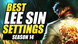 THE LEE SIN SETTINGS YOU NEED TO BECOME A LEE SIN GOD *TIPSTRICKS*