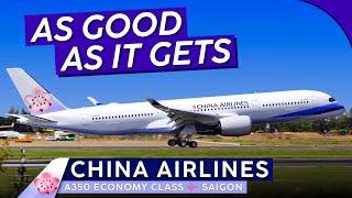 CHINA AIRLINES A350 Economy Class【Trip Report Taipei to Saigon】Perfection?