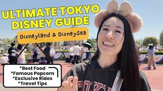 *COMPLETE* GUIDE to Tokyo Disneyland & DisneySea 2024  Tips Rides BEST food famous popcorn