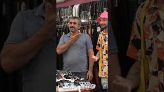 Janusz na bazarze w Manavgat