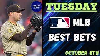 MLB Playoff Best Bets Picks & Predictions for Today October 8th