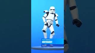 HOOTENANNY - IMPERIAL STORMTROOPER SKIN Showcase with Fortnite Dances & Emotes Star Wars