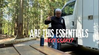 VANLIFE  CAMPING ESSENTIALS BACK COUNTRY and some extras