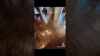 1st time professional deep clean on these hardwood floors & they came out great Very happy clients