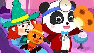 Baby Witch Sick Song  Doctor Cartoon  Nursery Rhymes  Kids Songs  Kids Cartoon  BabyBus