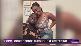 Couple bonds through breastfeeding