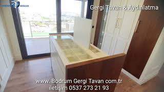 Bodrum Gergi Tavan Aydınlatma dahil üretim montaj yapıyoruz detayları için iletişim 05372732193