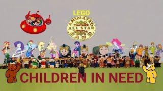 Lego Peter Kays All Star Animated Band Remake BBC Children In Need 2019 #CHILDRENINNEED