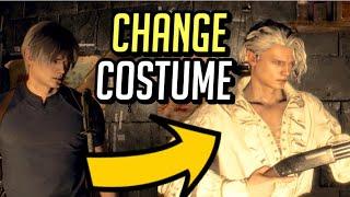 Resident Evil 4 Remake How to Change Costume & Outfit