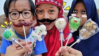 Vlog Kegiatan Hana Pulang Sekolah Nyobain Permen Lollipop Unik Karakter Rasa BUAH