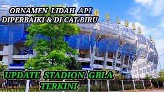 UPDATE TERKINI STADION GBLA   Renovasi Stadion  Perkembangan Lapangan Pendamping