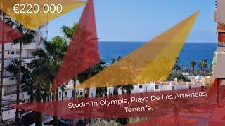 Real Estate in TenerifeНедвижимость Тенерифе Studio in Olympia Playa de las Amérias. 220.000€