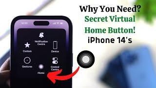 iPhone 14sPro Max Why Enable? Assistive Touch Home Button iOS 16