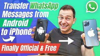 NEW How to Transfer WhatsApp Chat from Android to iPhone Official Free 2022