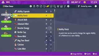 How to get an Ability Patch in Pokémon Scarlet and Violet  Ability Patch Location