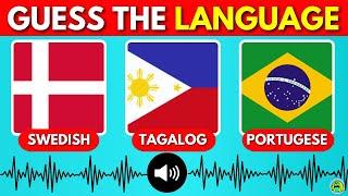 Guess The Language By Voice ️️ LANGUAGE QUIZ