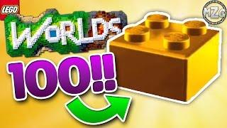 Master Builder 100 GOLD BRICKS - LEGO Worlds Gameplay - Episode 14