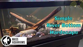 Simplistic River Bottom Hardscape UNBOXING DRIFTWOOD & FISH