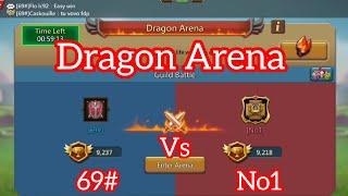 Dragon Arena 69# vs No1  #lordsmobile  #dragonarena