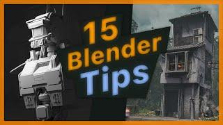 15 Blender Tips To Improve Your Workflow
