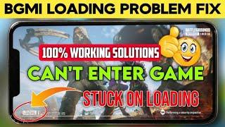 New BGMI Loading Problem Fix bgmi match start problem bgmi not enter match problem stuck on loading