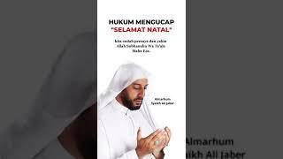 hukum mengucap selamat natal #shorts #katamotivasiislami #natal