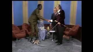 Salvador Dali knows how to make a stylish entrance Dick Cavett Show