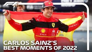 Carlos Sainzs Best Moments Of 2022