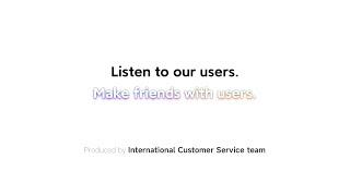 Make friends with users