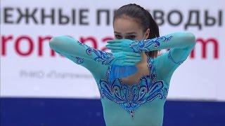 2017 Russian Nationals - Alina Zagitova SP ESPN