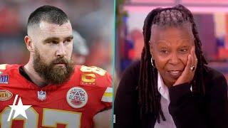 Whoopi Goldberg ‘Bored’ By Travis Kelce Controversy On ‘The View’ Says Backlash Isn’t ‘Important’