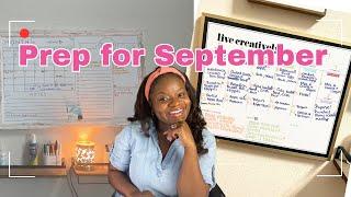 SEPTEMBER PLAN WITH ME   ORGANIZING OUR HOME AS A CHRISTIAN WIFE & MOM